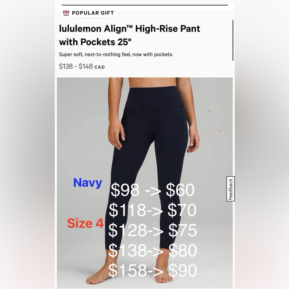 Lululemon pants n leggings
